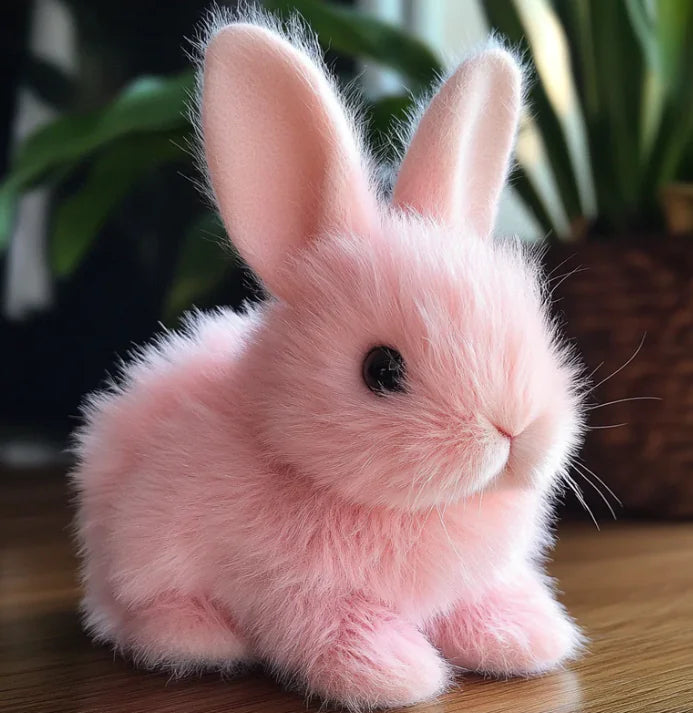Realistic Electric Plush Toy Rabbit