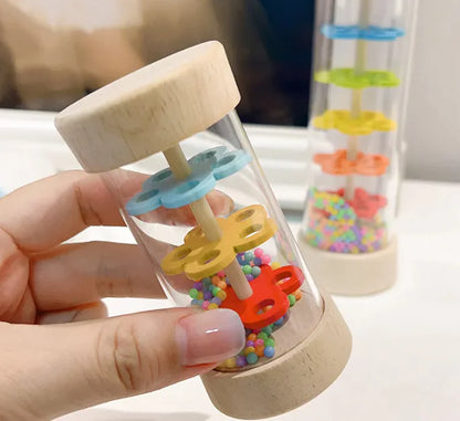 Montessori Rainmaker Wooden Hourglass Toys