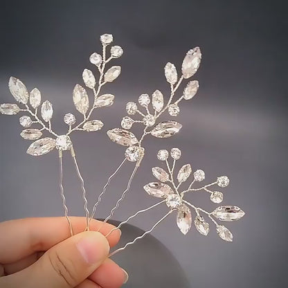 Crystal Hairpin Trio