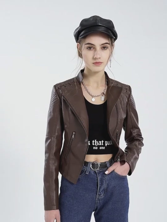 Mojo Biker Vegan Leather Jacket