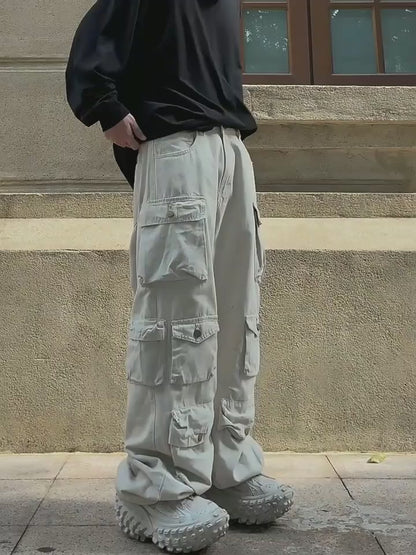 Multi-Pocket Cargo Pants