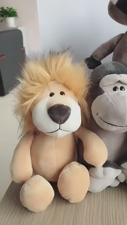 Huggable Plush Jungle Toys