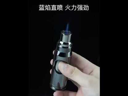 JOBON Metal Bullet Shaped Windproof Butane Lighter