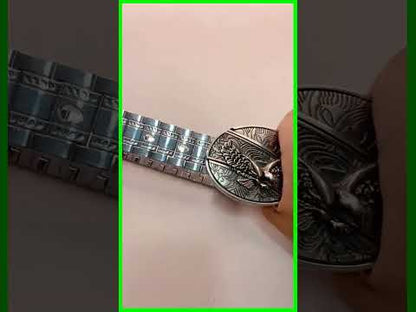 Tactical Stainless Steel Self-Defense Belt and Buckle Knife