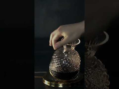 Luxury Rotating Crystal Decanter