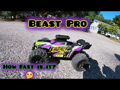BEAST MAX and PRO High-Power Four-Wheel Drive RC Off-Road Racing Cars