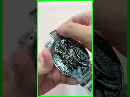 Tactical Stainless Steel Self-Defense Belt and Buckle Knife
