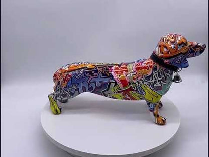 CREAHO Graffiti Art Resin Sculptures