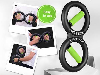 Super Arms Forearm Resistance Trainer for Boxing and Chest Workout