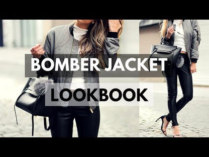 Chiffon Bomber Jackets