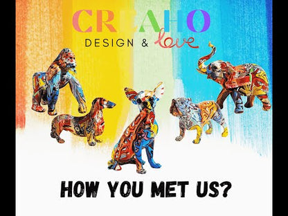 CREAHO Graffiti Art Resin Sculptures