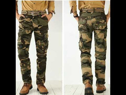 AKNAVY Camouflage Tactical Cargo Pants