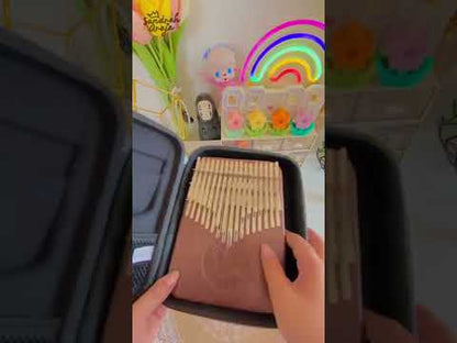 Tree of Life - HLURU 34 Keys Black Walnut Chromatic Kalimba