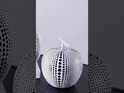 Nordic Resin Polka Dot Apple Decor