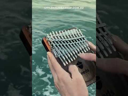 Tree of Life - HLURU 34 Keys Black Walnut Chromatic Kalimba