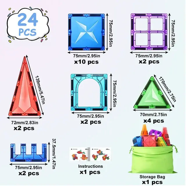 Magnetic Building Blocks