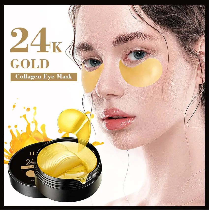 Ilisya Collagen Eye Mask 24K Gold Eye Patches