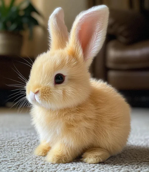 Realistic Electric Plush Toy Rabbit