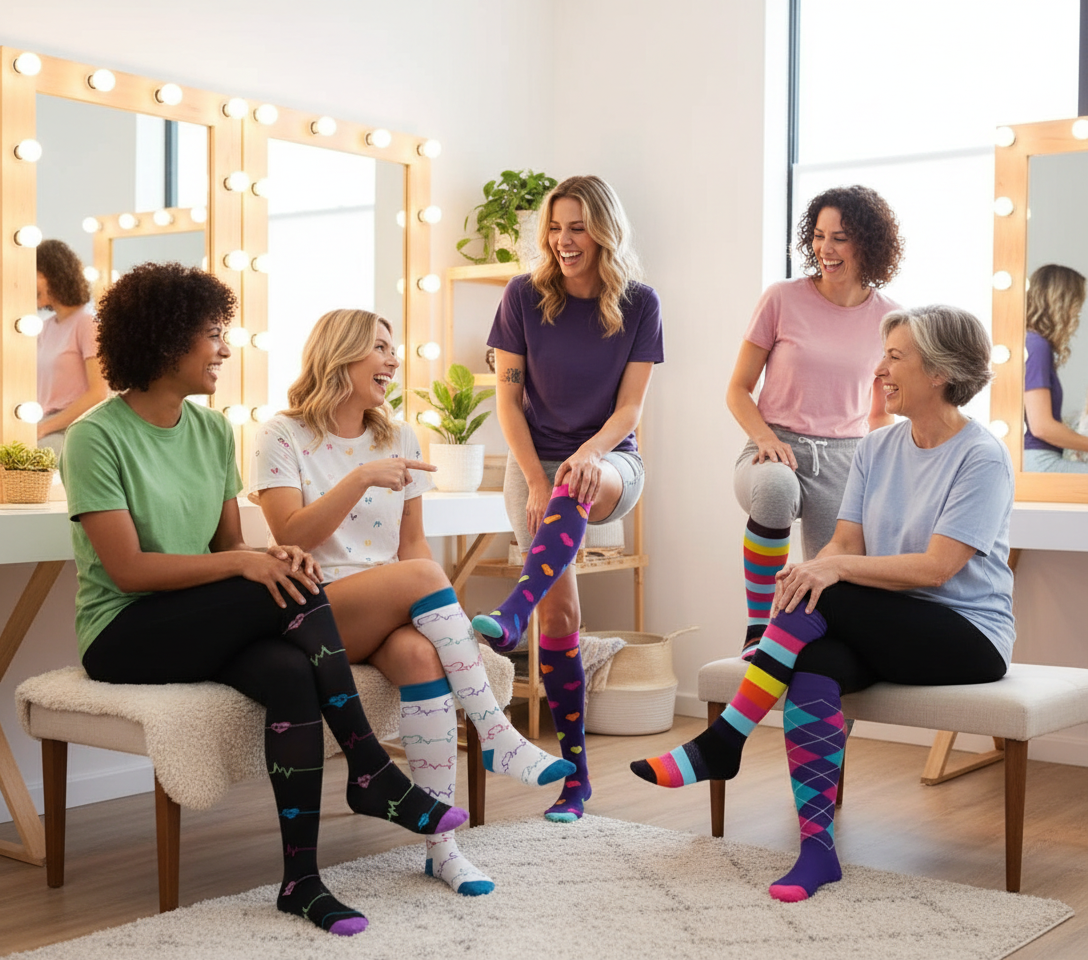 Cross-Border Double Compression Socks