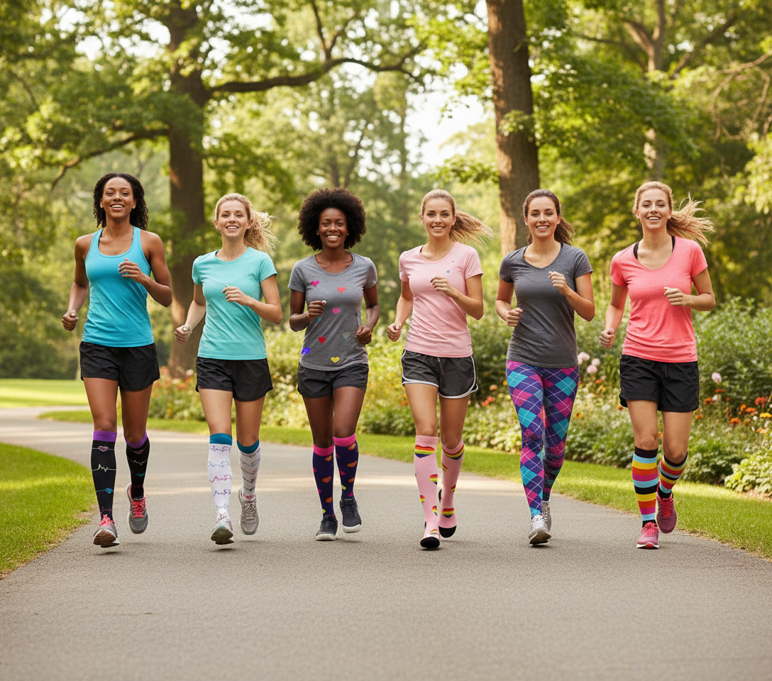 Cross-Border Double Compression Socks