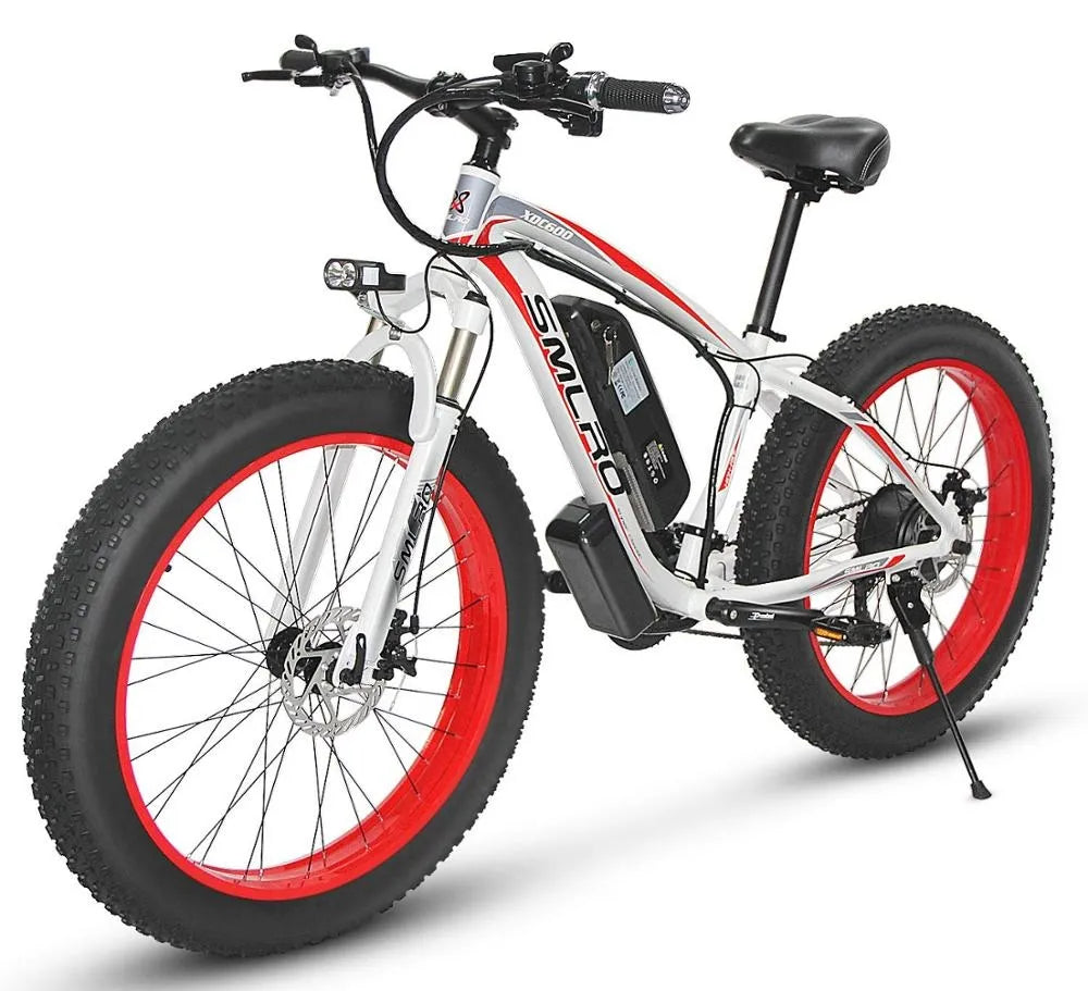 SHIMANO Electric Fat Tire Mountain Bikes