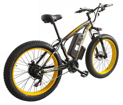 SHIMANO Electric Fat Tire Mountain Bikes