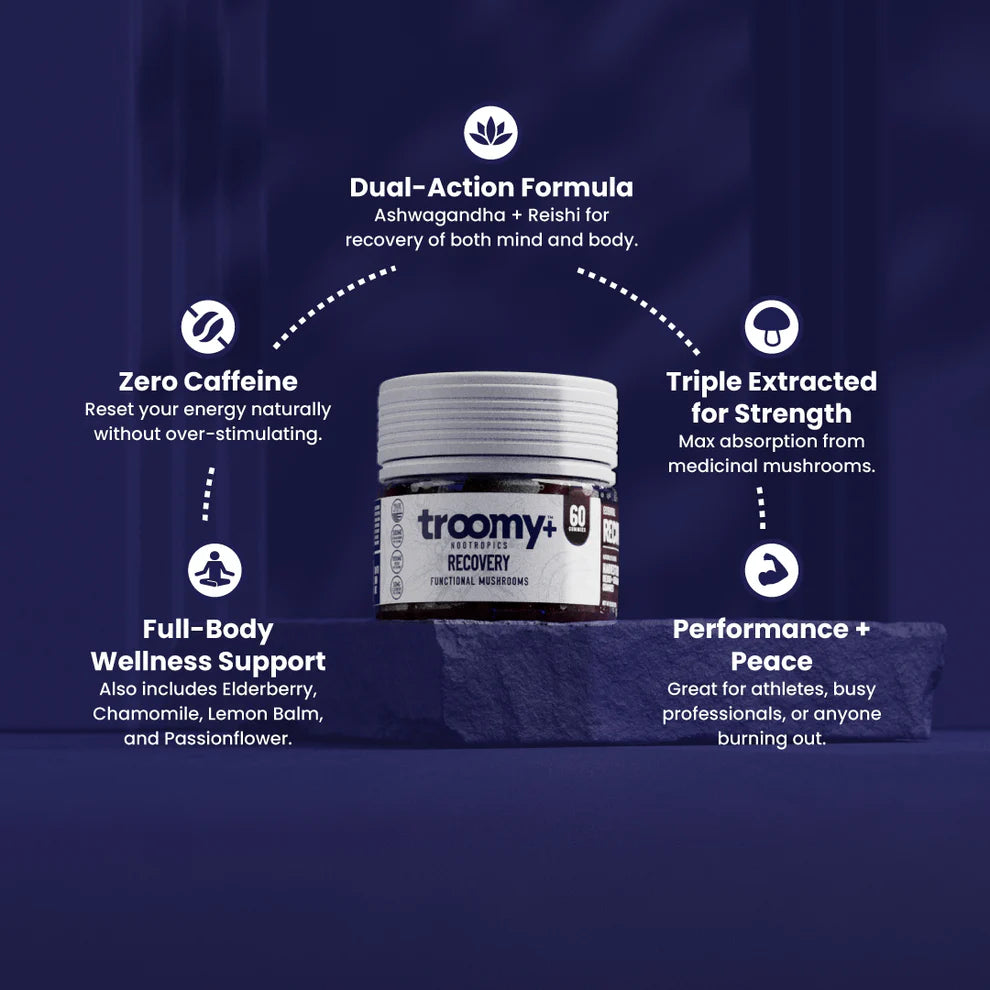 Troomy Nootropics Mushrooms Gummies