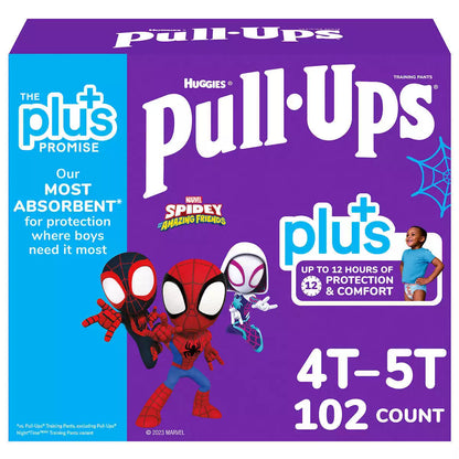 Huggies Pull-Ups Plus Training Pants For Boys