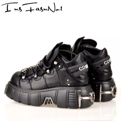 Chunky Platform New P Lock Sneakers