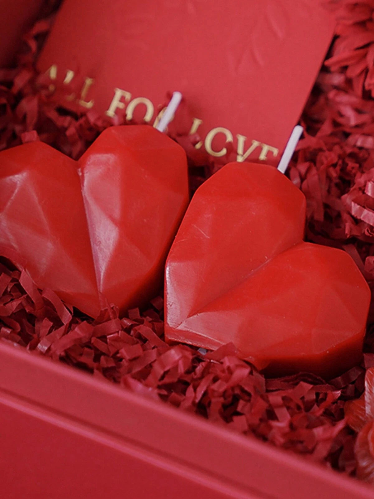 Love Heart Natural Soy Scented Candle