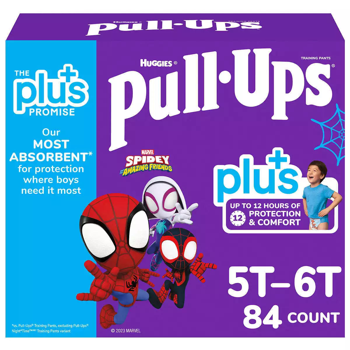 Huggies Pull-Ups Plus Training Pants For Boys