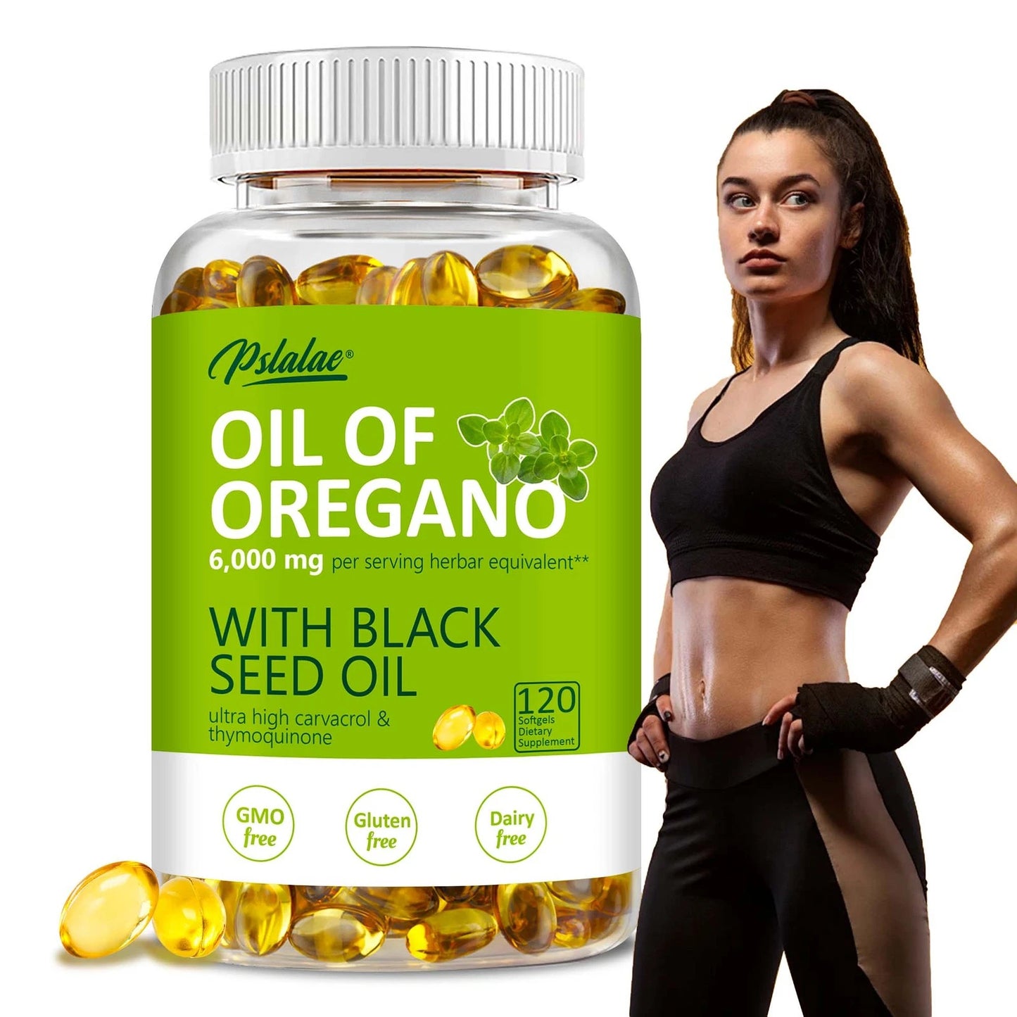 Oregano Oil with Black Seed Oil Capsules