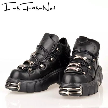 Chunky Platform New P Lock Sneakers