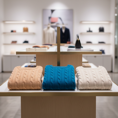 Davinci Pure Albas Cashmere Cable Pullover