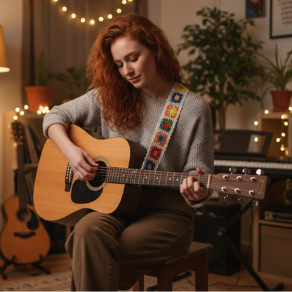 Retro Adjustable Woven Bag Straps