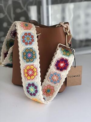 Retro Adjustable Woven Bag Straps