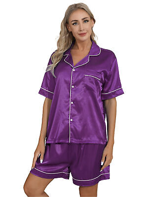 Satin Casual 3 Piece Pajama Sets