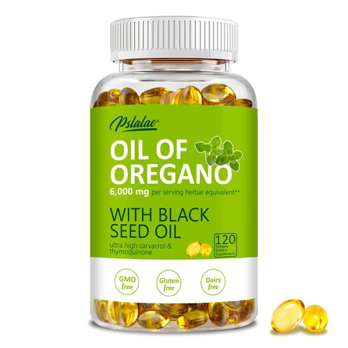 Oregano Oil with Black Seed Oil Capsules