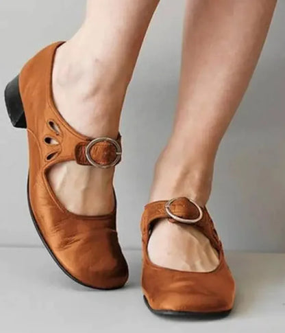 Mary Jane Chunky Heels