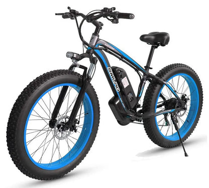 SHIMANO Electric Fat Tire Mountain Bikes