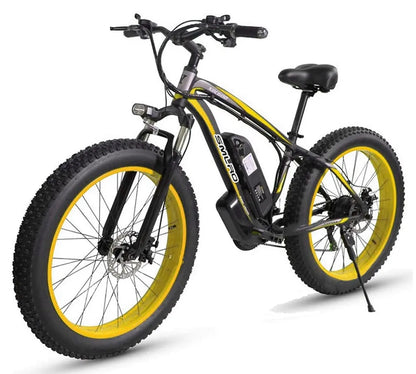 SHIMANO Electric Fat Tire Mountain Bikes