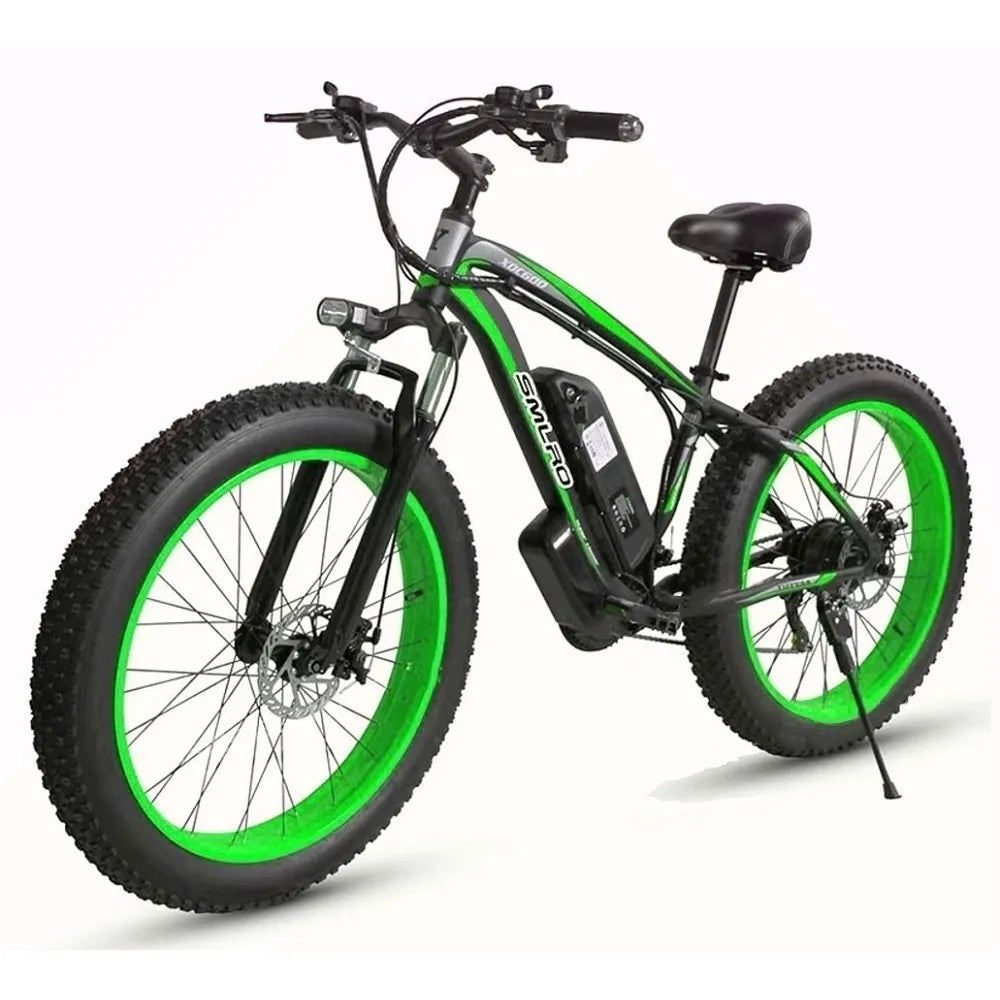 SHIMANO Electric Fat Tire Mountain Bikes