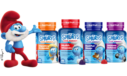 The Smurfs, Kids Berry Gummy Supplements