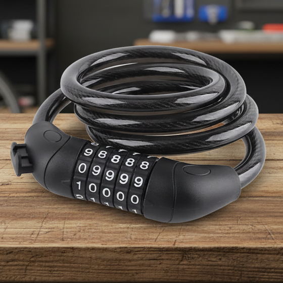 COOLBABY 5 Digit Combination Bicycle Locks