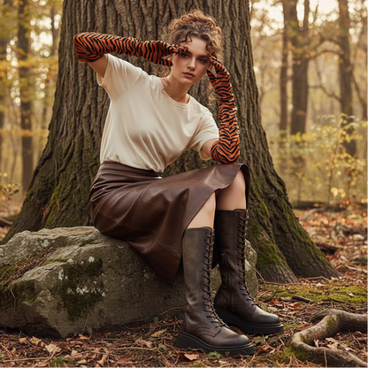 Vintage Leather Martin Riding Boots