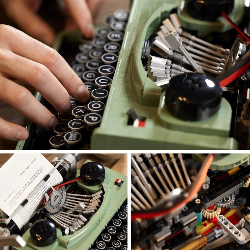 Retro Lego Typewriter