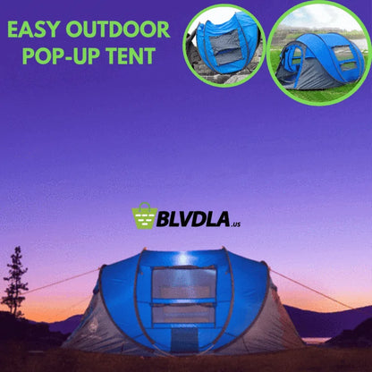 Easy Pop-up 4-Person Outdoor Tents