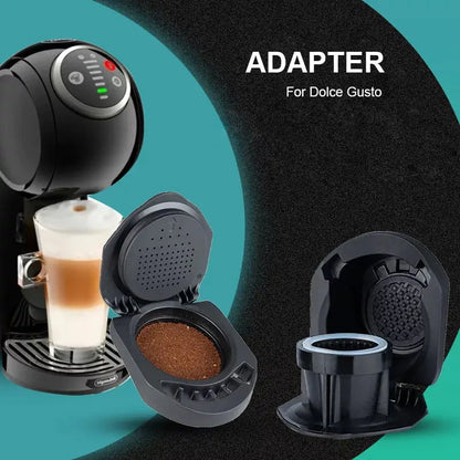 Eco-Friendly and Reusable Coffee Capsule Adapter for Dolce Gusto Espresso Makers