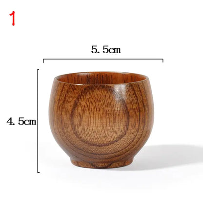 Natural Spruce Wooden Mugs