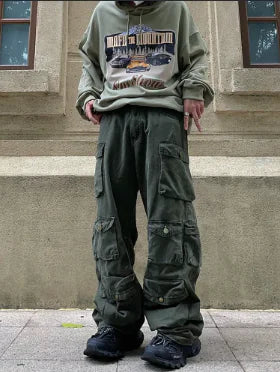 Multi-Pocket Cargo Pants